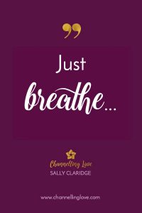 When you find yourself getting tense and stressed... take a deep breath and let the stress go. Slow down your breath and you'll feel your body begin to relax. Be your own healer!